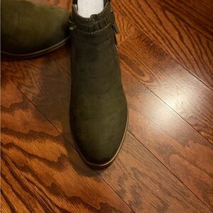 MIA Olive Ankle Boots